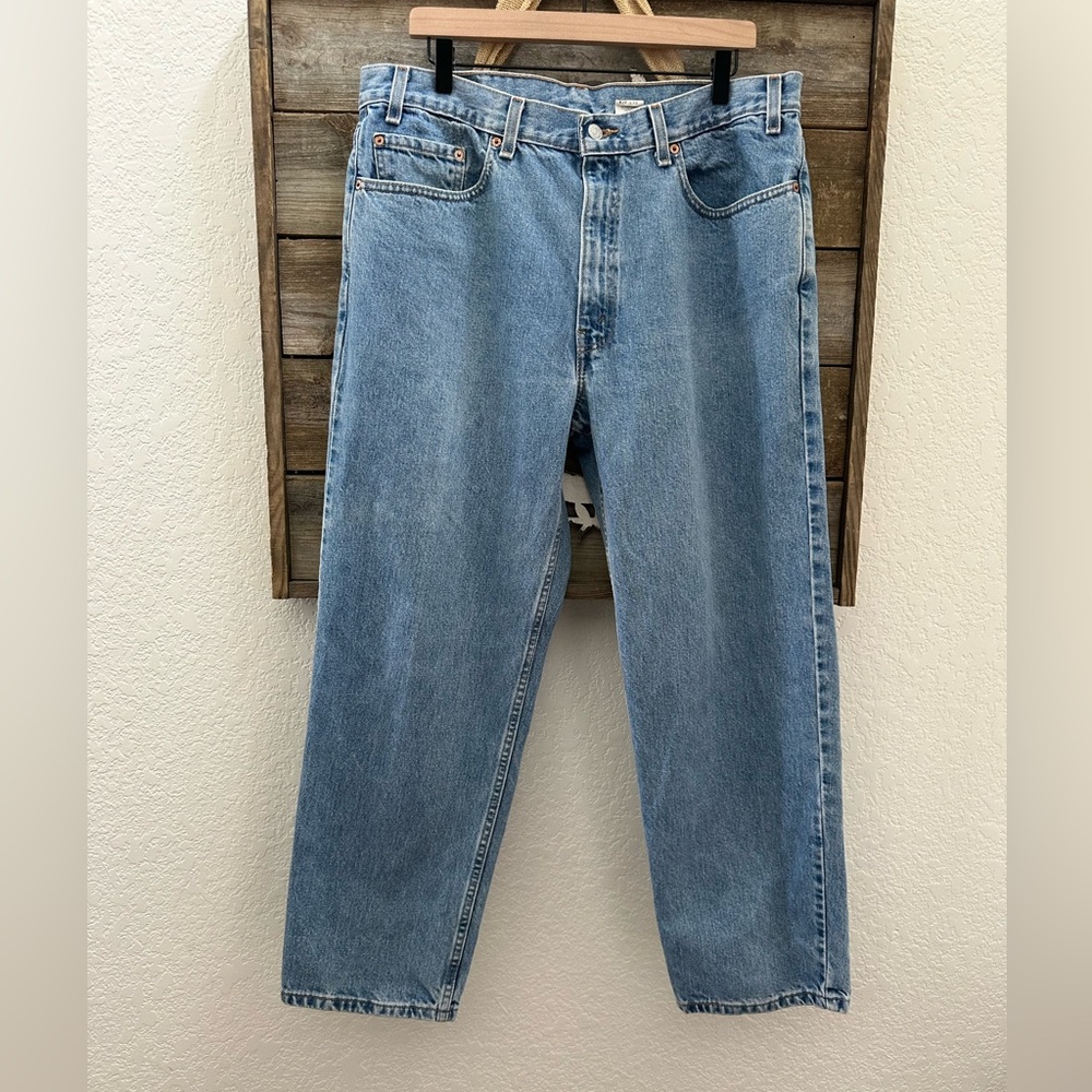 VTG Levi’s 550 Relaxed Cotton Blue Denim Jeans‎ 38 x 30